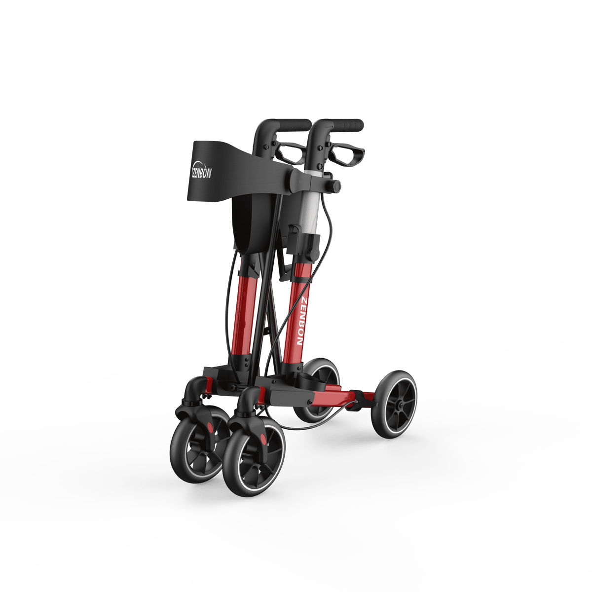 ZENBON Stride Classic Lightweight Rollator Walker with Seat