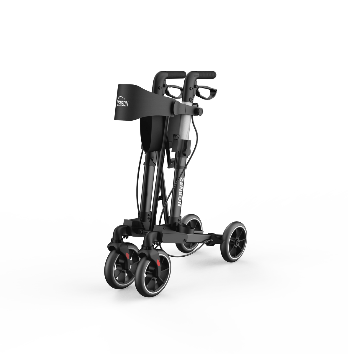 ZENBON Stride Classic Lightweight Rollator Walker with Seat