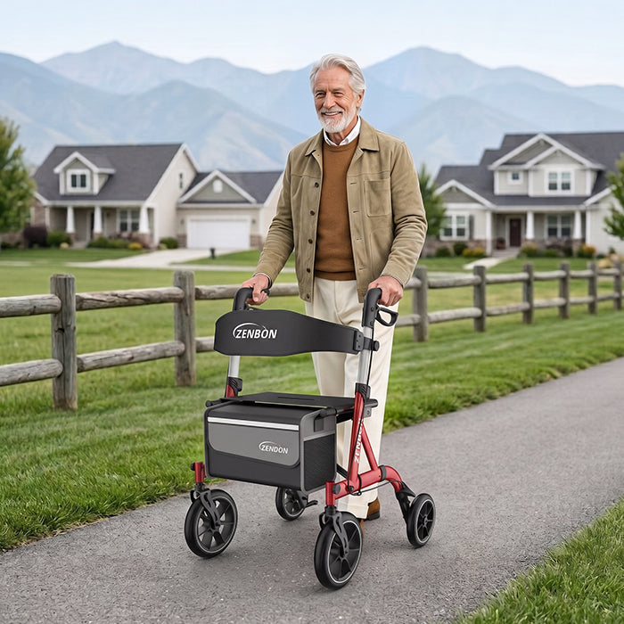 ZENBON 7210 Aluminum Rollator