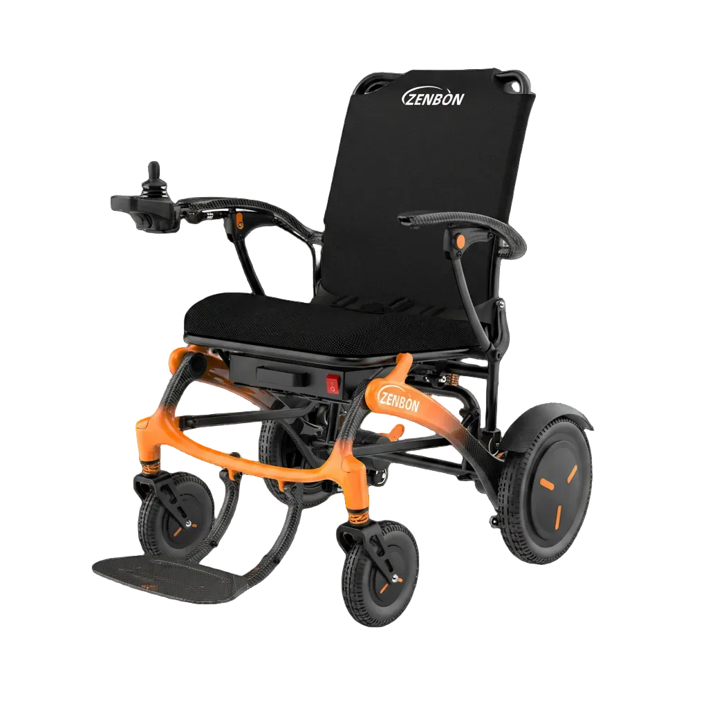 ZENBON 681A - Front and Rear Folding Electric Wheelchair