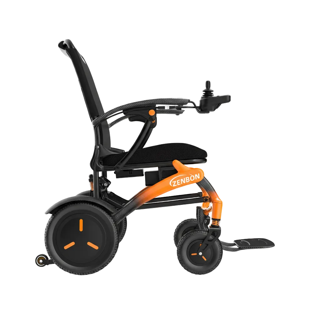 ZENBON 681A - Front and Rear Folding Electric Wheelchair