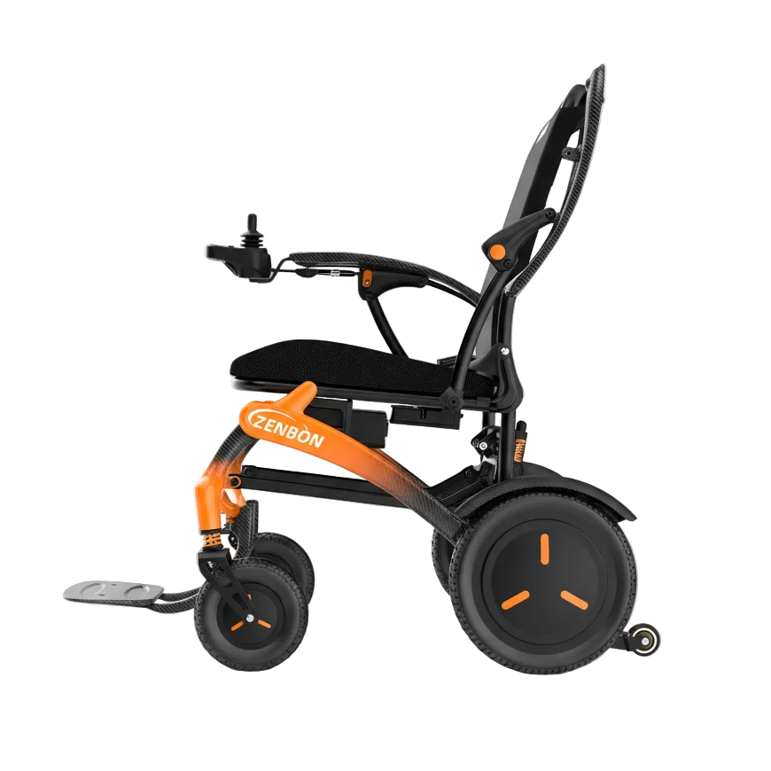 ZENBON 681A - Front and Rear Folding Electric Wheelchair