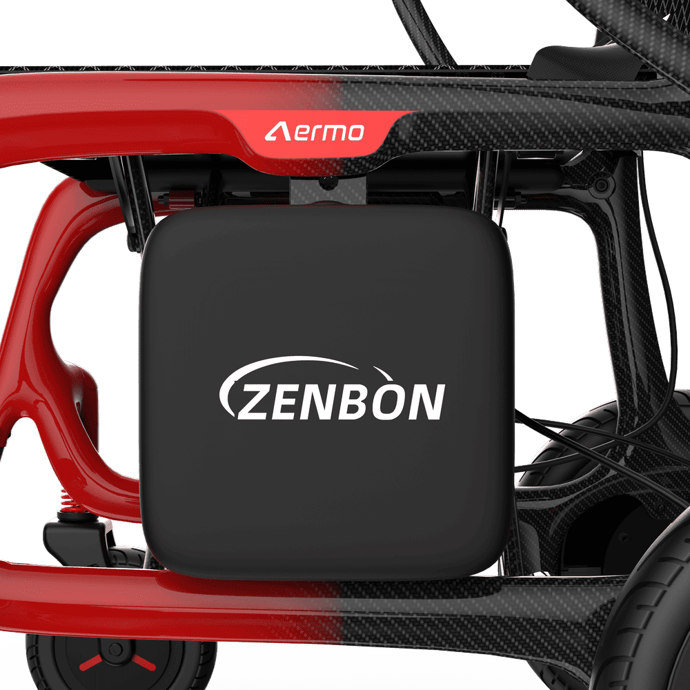 ZENBON AeroLite compact removable lithium battery with quick-release design
