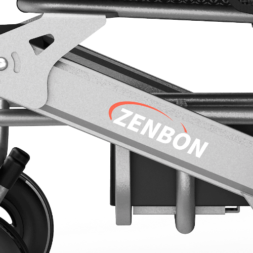 ZENBON Flex aluminum frame folding electric wheelchair durable lightweight structure