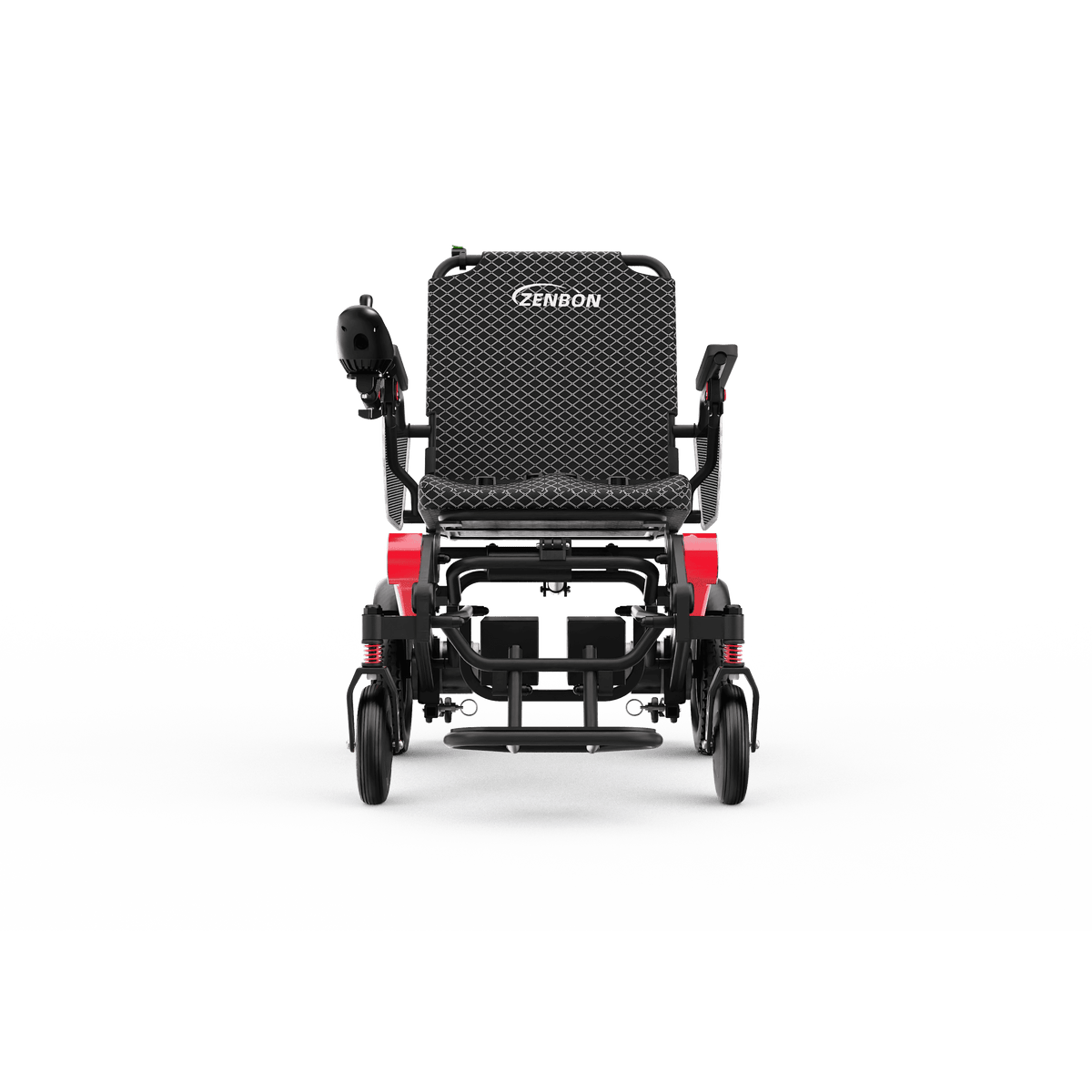 ZENBON Flex Elite folding power wheelchair front view design