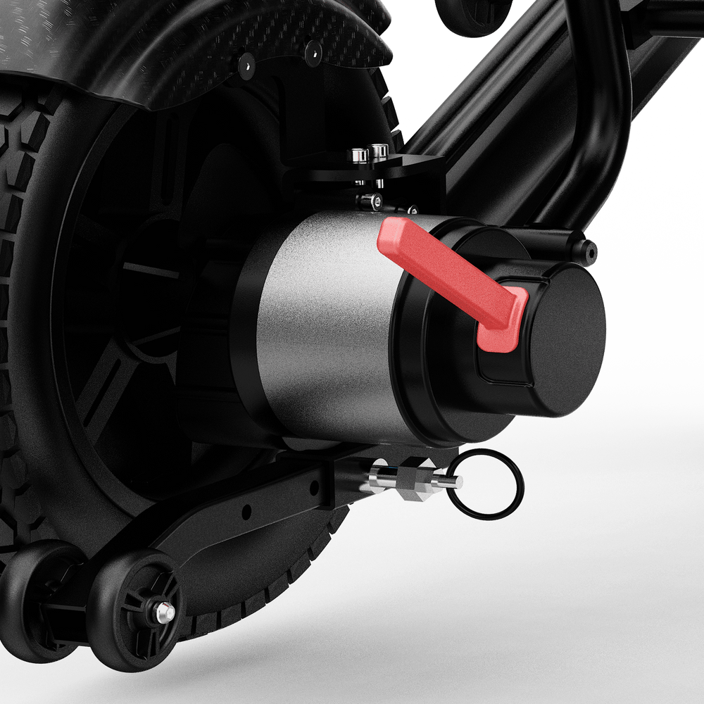 ZENBON Flex Elite electric wheelchair powerful motor system for reliable outdoor performance