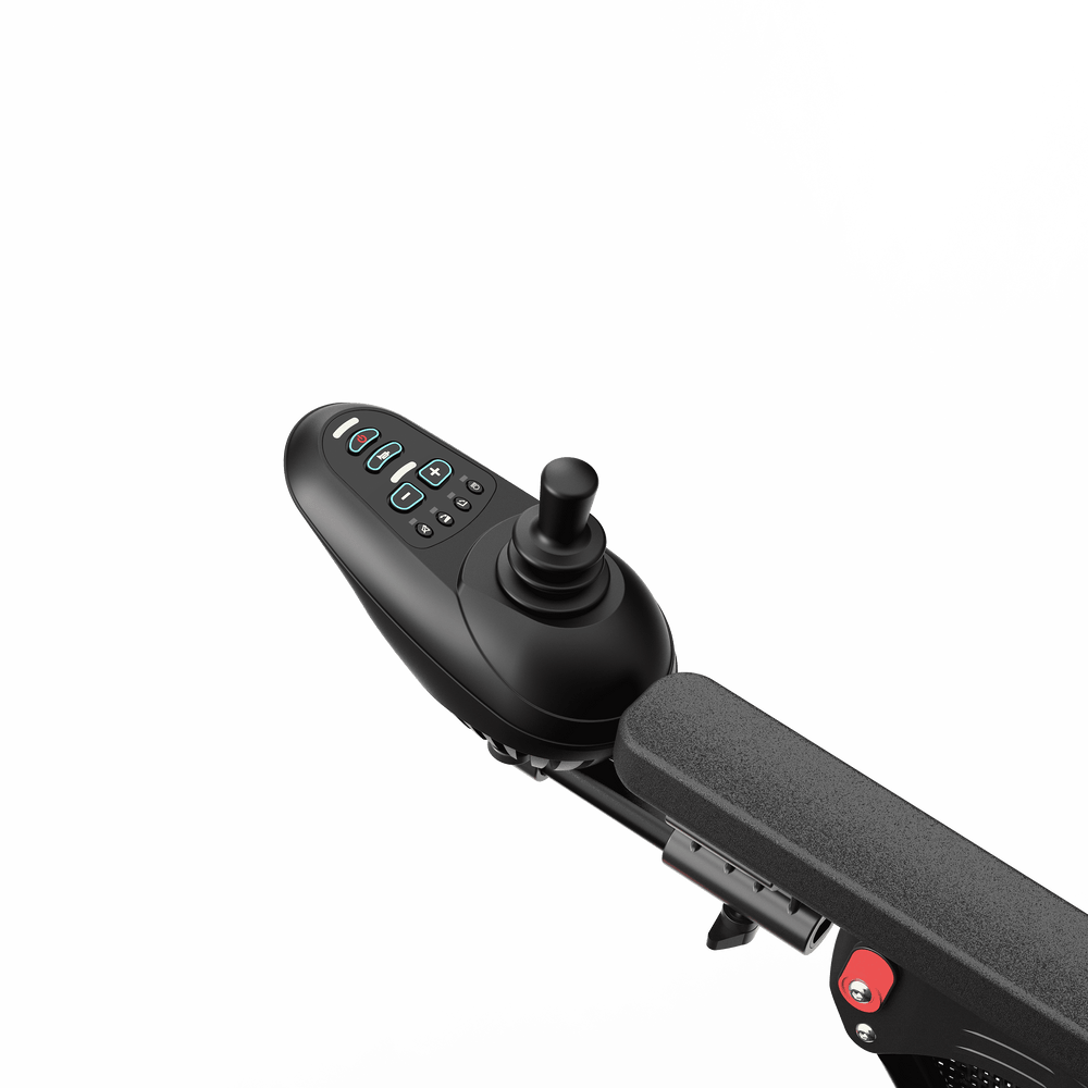ZENBON Flex Elite folding electric wheelchair smart joystick controller with speed control