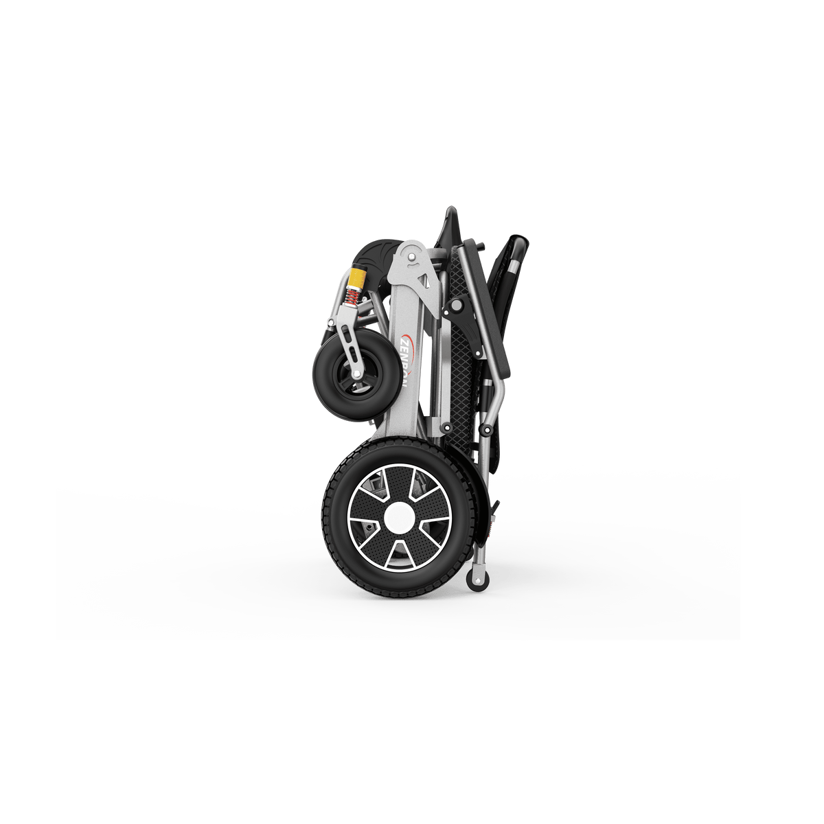 ZENBON Flex foldable electric wheelchair designed for easy storage and transportation