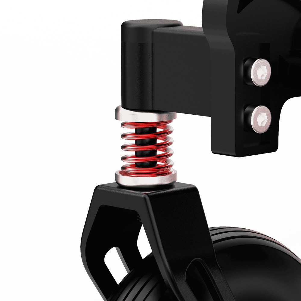 Front suspension spring on the ZENBON Flex Pro electric wheelchair