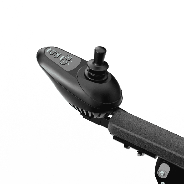 Smart joystick controller with LCD display on the ZENBON Flex Pro electric wheelchair