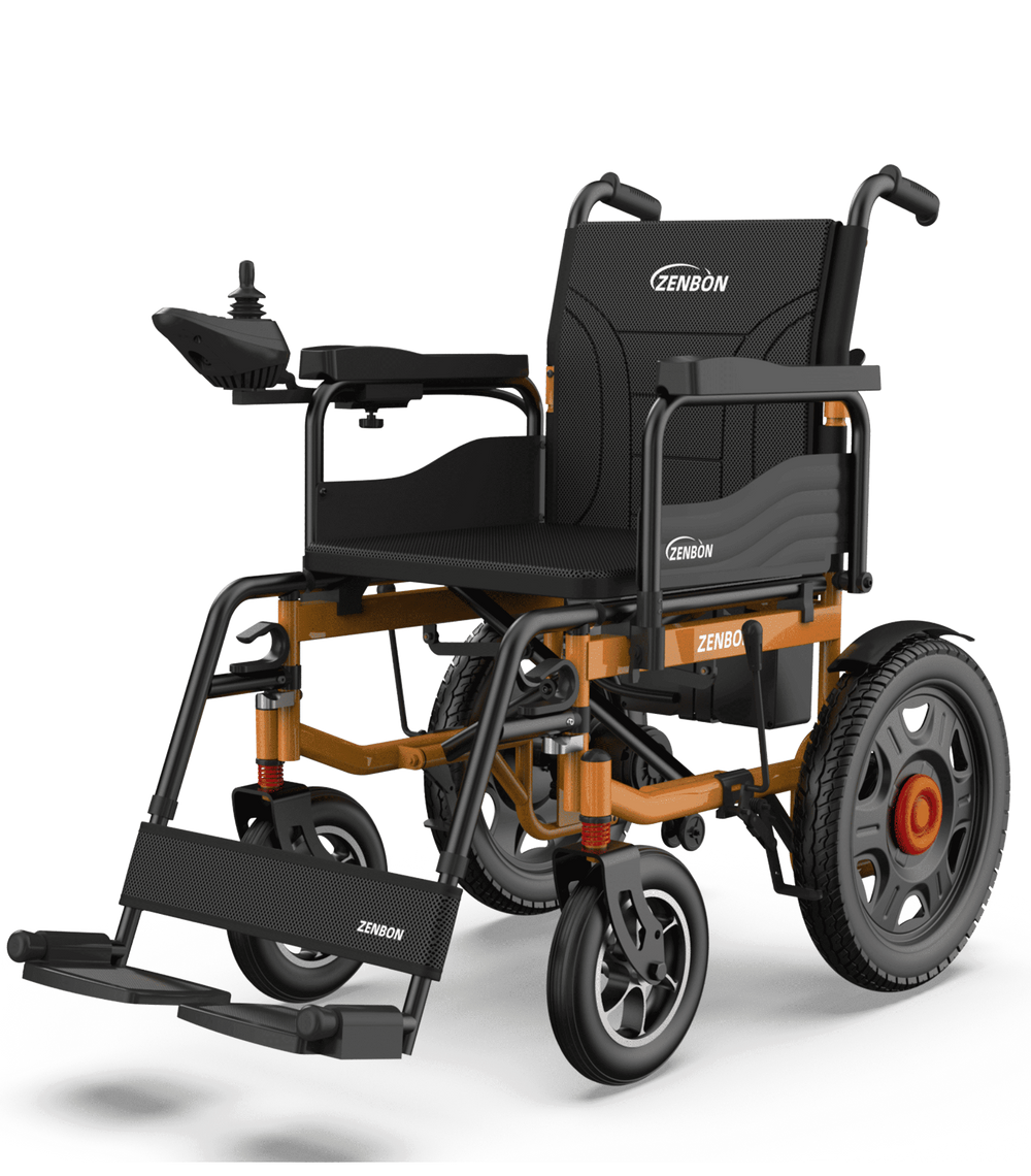 Mobile view of the ZENBON Titan Pro heavy-duty electric wheelchair